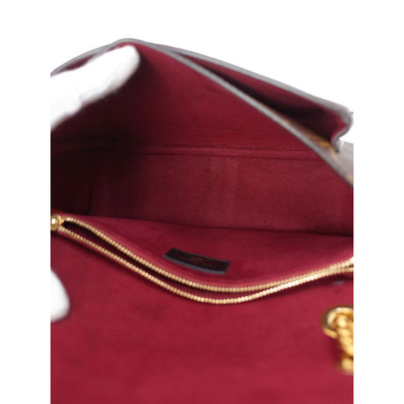 Louis Vuitton Monogram Passy Chain Shoulder Bag Bordeaux - Picture 3 of 8